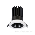 China COB led recessed spotlight with honeycomb Supplier